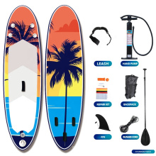 best Manufacturer Directly Sale Good Price Inflatable Stand Up Paddle Board SUP Paddle Board With Foot Leash